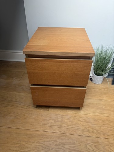 Malm ikea drawer bedside - malm,