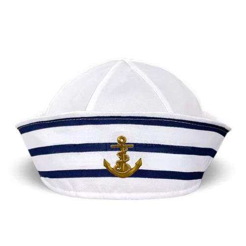 Navy captain hat - hat, yacht