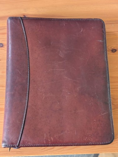 Franklin quest leather zip - franklin,