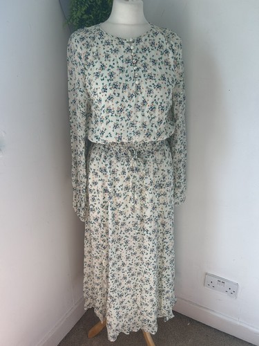 Hush midi dress floral - hush, 8,floral
