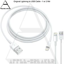 100% Original Genuine Charger USB Data Cable Apple Lead For all i Phones iPad UK
