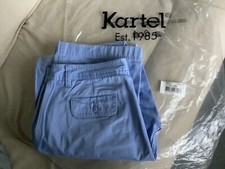 BNIP Ladies Kartel Elle golf trousers. Pale Blue.  30" waist, 30" leg.