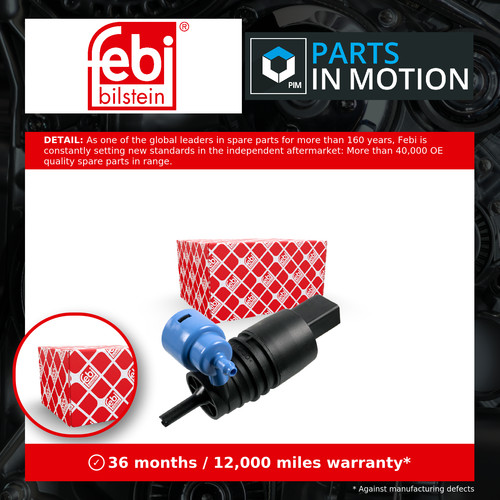 Washer pump fits vauxhall - washer,