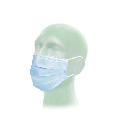 Blue disposable face - x,