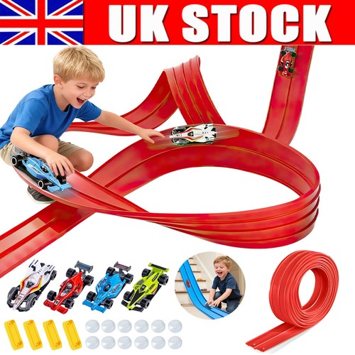 Double track flexible race - double-track,