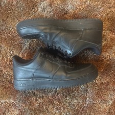 Nike Air Force ones all black