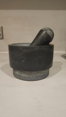 Ikea black marble pestle - ikea,
