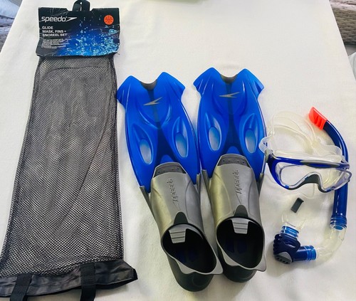 Speedo glide fins mask and - speedo,