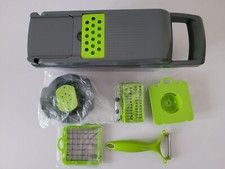 Brand New Boxed Multifunction Food Shredder Professional Kitchen Aid Green/Grey