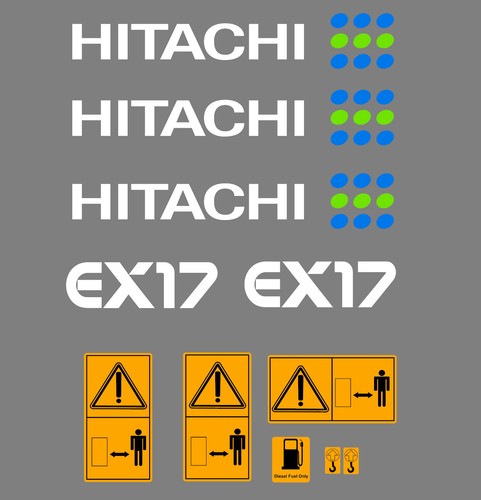 Hitachi ex17 mini - mini, digger