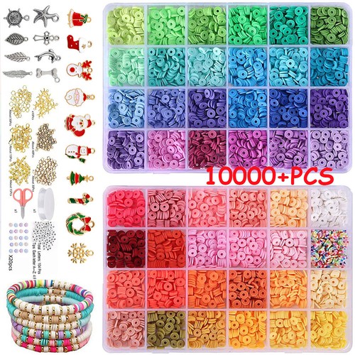 10000 pcs clay beads bracelet - clay,