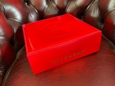 Rare Vintage Givenchy Amarige Plastic Empty Box With Padded Top