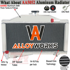 2 Row Aluminium Radiator Fit