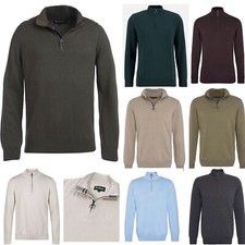 BARBOUR MENS COTTON HALF ZIP
