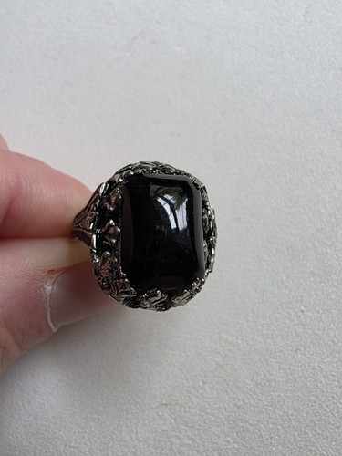 Vintage black costume jewllery - costume,