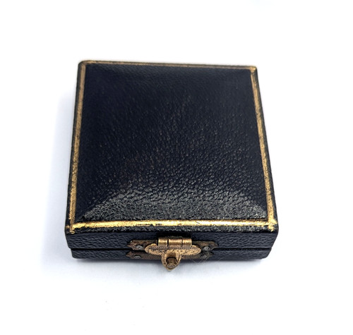 Victorian leather medal - victorian,