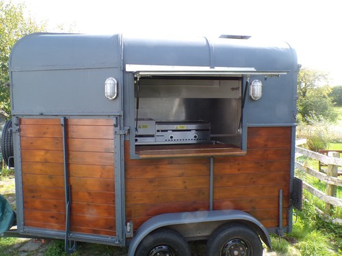 Catering food trailer - food,