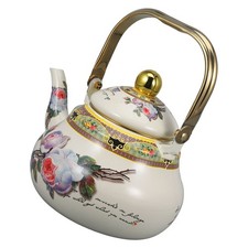  1.5L Enamel Floral Tea Kettle
