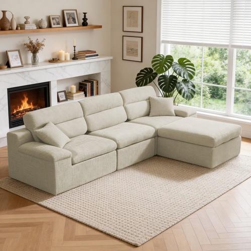 Shaped corner sofa - l-shaped,