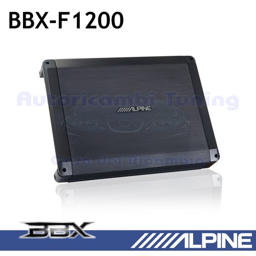 Alpine bbx f1200 - bbx-f1200, amplifier