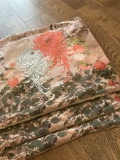 3 x Marks & Spencer Velour Feel Multicoloured Floral / Botanical Cushion Covers