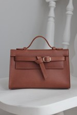 Classic Brown Leather Mini bag