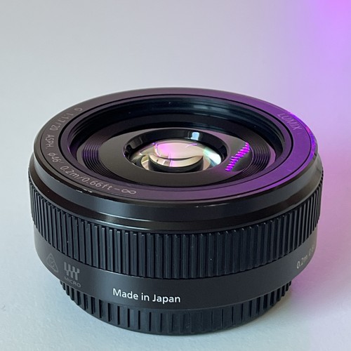 Panasonic lumix 20mm - g,