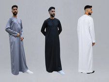 Men's Elegant Thobe Jubba -