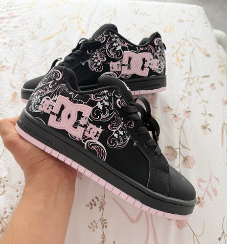 Shoes low top lace up - dc, lace-up