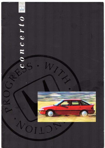 Honda concerto 1991 uk - honda,
