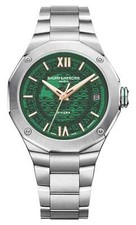 Baume & Mercier Riviera Automatic Steel Green Dial Date Mens Watch M0A10770