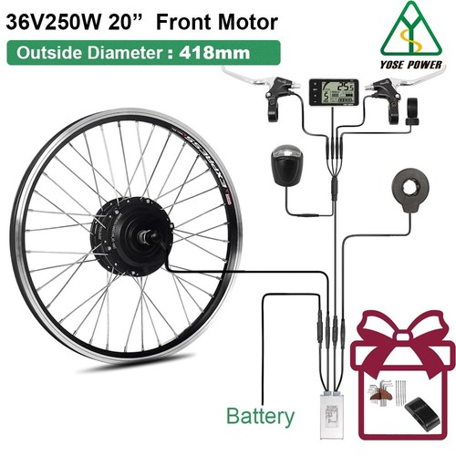 Hub motor 36v 250w front - 20",