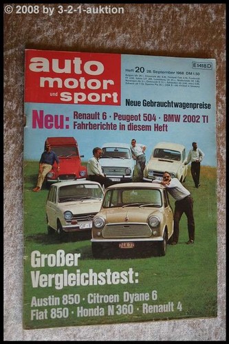 Ams auto motor - sport, 20/68