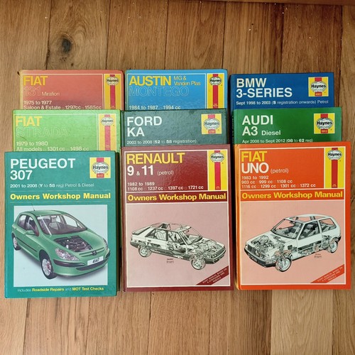 Haynes assorted motor workshop - assorted,