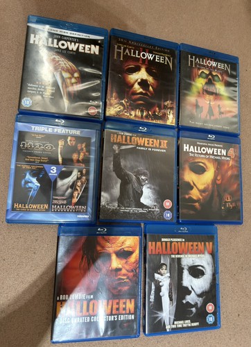 Halloween blu ray collection - halloween,