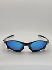 Oakley Penny Sunglasses Gray Frame Deep Water Blue Polarized Lens