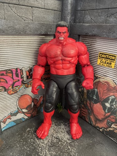 Marvel legends red - red, hulk