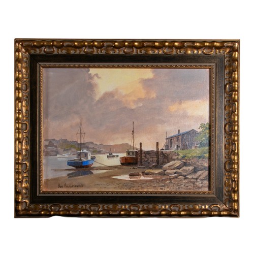 Oil painting scarborough - oil,