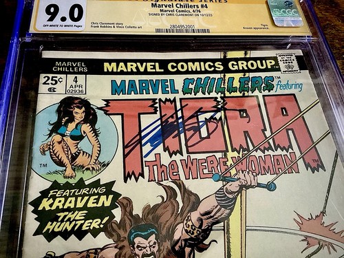 Marvel chillers cgc - cgc, 9.0