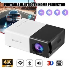 Portable Mini Movie Projector Bedroom or Car Phone Compatible Home Cinema YG300