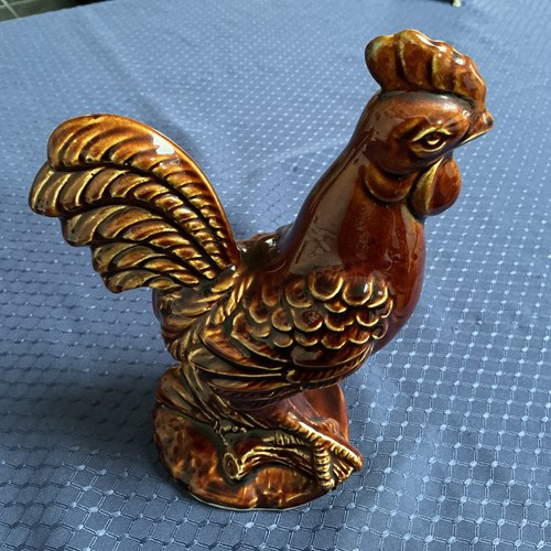 Dartmouth pottery hen chicken - pottery,