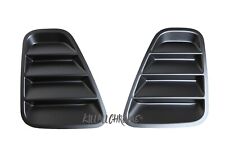  Fits 500 Abarth Rear Light Louvre Insert Matt Black 595 695 Series 4 2016+ 