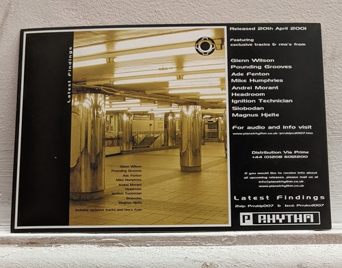 Planet rhythm techno - planet, flyer