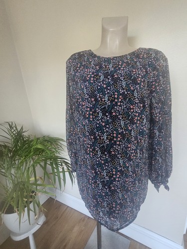 Mama maternity navy floral - h&m,