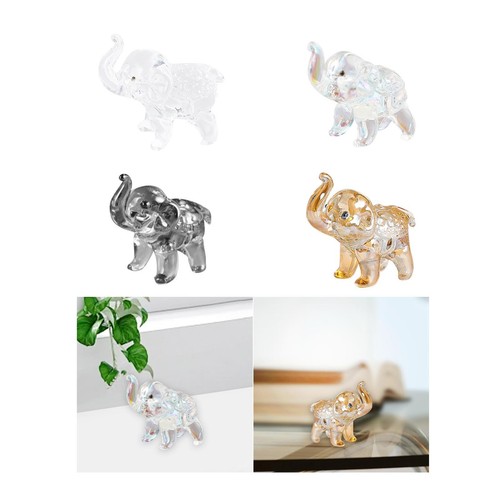 Elephant figurine table - figurine,