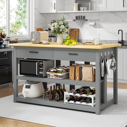 Solid rubberwood kitchen - 47",