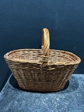 Vintage Large French Wicker