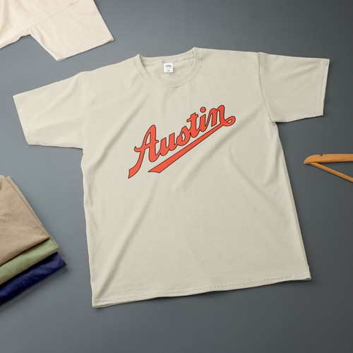 Austin badge shirt classic - austin,