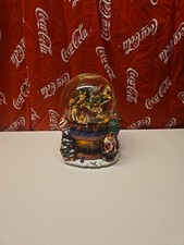 Kirkland CHRISTMAS  Extra Large VINTAGE Water Snow globe, Revolving Base, 1980’s