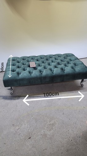 Chesterfield footstool coffee - chesterfield,
